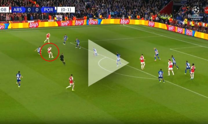 KAPITALNA akcja Odegaarda i gol na 1-0 z Porto! [VIDEO]