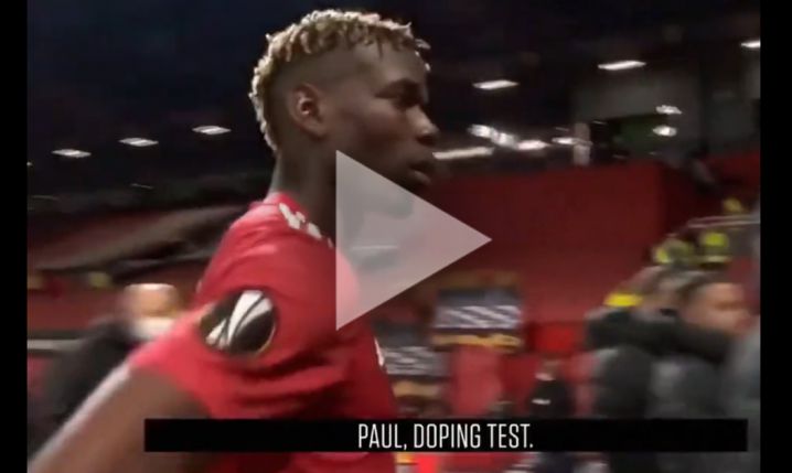 REAKCJA Pogby na test antydopingowy za czasów Manchesteru United... :D [VIDEO]
