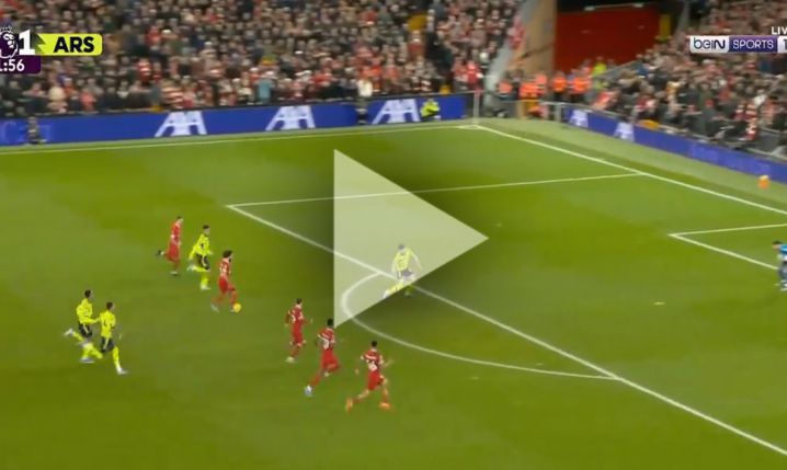 HIT! Taką kontrę zmarnował Liverpool w meczu z Arsenalem... [VIDEO]