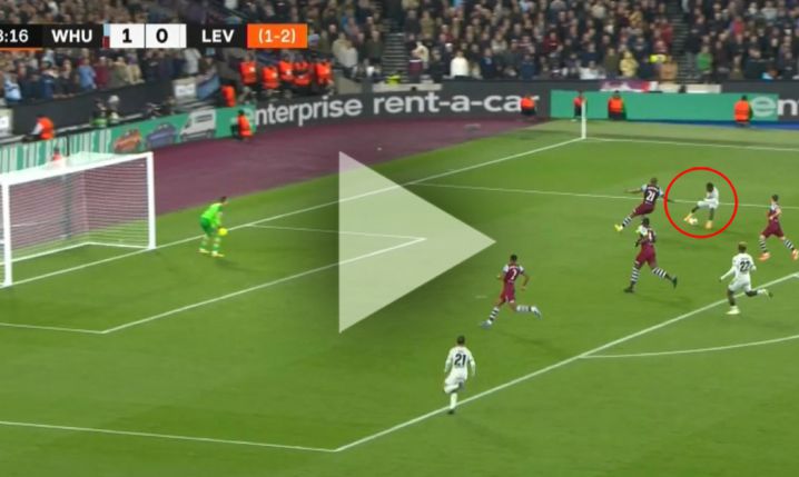 HIT! Frimpong strzela gola na 1-1 w 90 minucie! Bayer Leverkusen nadal niepokonane... [VIDEO]