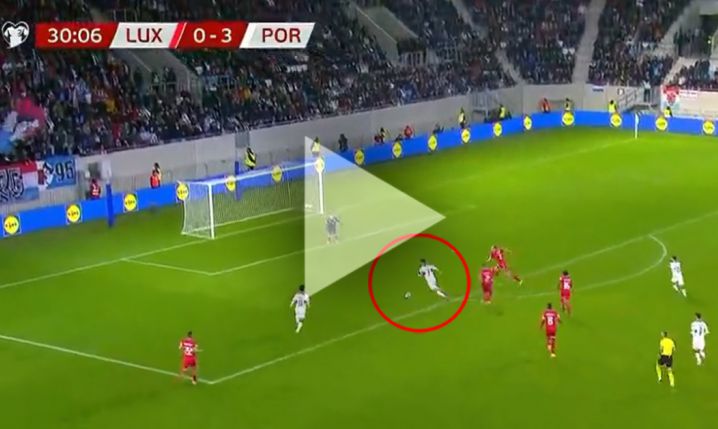 DRUGI GOL Cristiano Ronaldo z Luksemburgiem! [VIDEO]