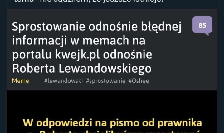 Lewandowski prostuje memy na Kwejku... :D