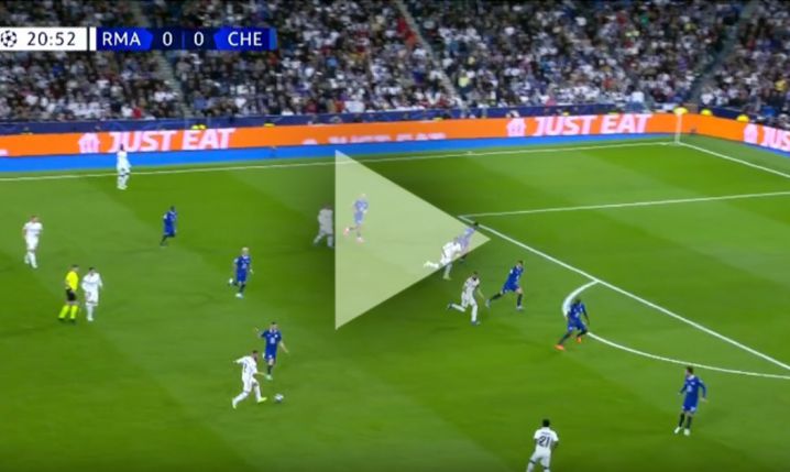 Benzema STRZELA GOLA na 1-0 z Chelsea! [VIDEO]