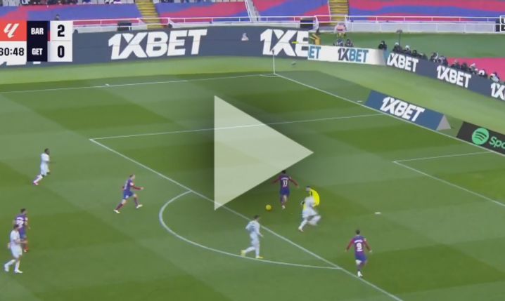 Frenkie de Jong strzela gola na 3-0 z Getafe! [VIDEO]