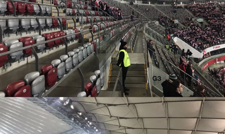 PUSTKI na Stadionie Narodowym podczas meczu z Łotwą!