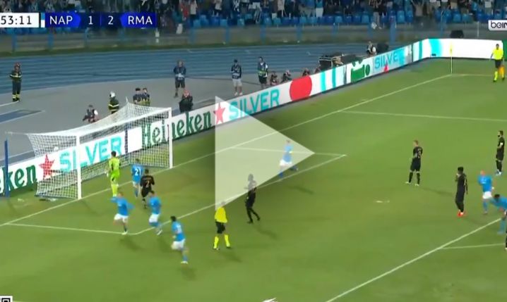 Piotr Zieliński STRZELA GOLA na 2-2 z Realem Madryt! [VIDEO]