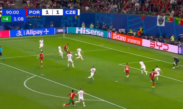 Conceicao strzela gola na 2-1 z Czechami w 92 minucie! [VIDEO]