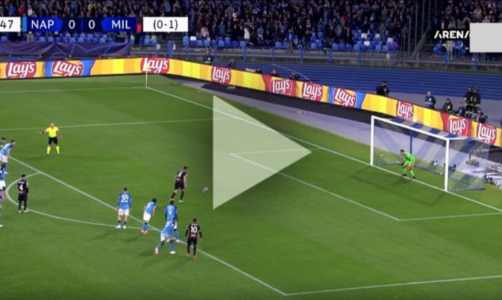 Giroud NIE TRAFIA z rzutu karnego z Napoli w LM! [VIDEO]