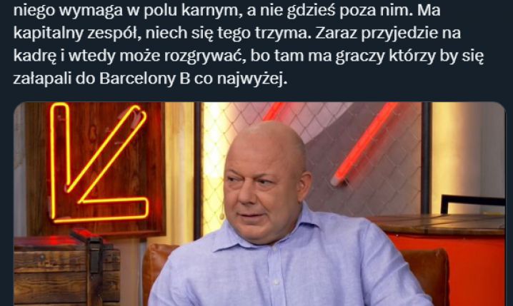 ''Kowal'' PORÓWNAŁ zawodników Barcelony do piłkarzy reprezentacji Polski... xD