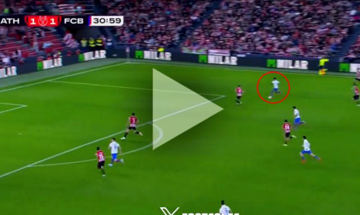 GENIALNY gol Lamine Yamala na z Athletic Bilbao! 1-2 [VIDEO]