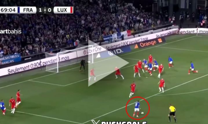 FENOMENALNY gol Claussa w sparingu Francji z Luksemburgiem! [VIDEO]