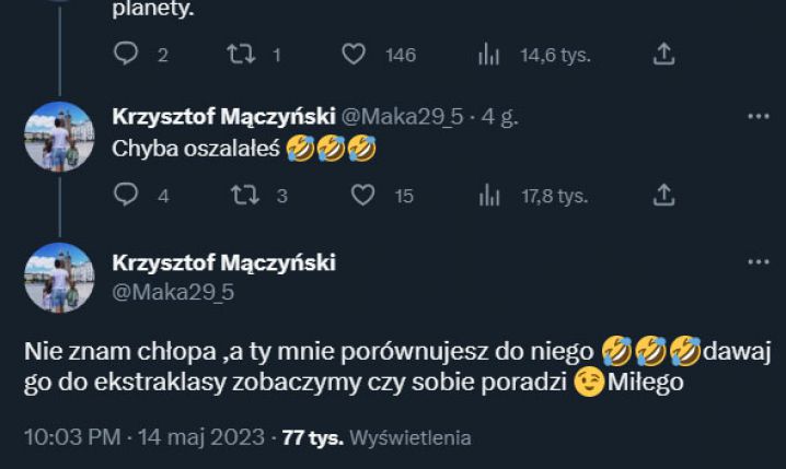 TWEET Mączyńskiego nt. 66- krotnego reprezentanta Belgii! XD