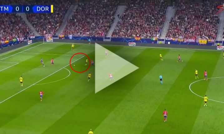 FATALNY błąd defensywy BVB i Atletico strzela na 1-0! [VIDEO]