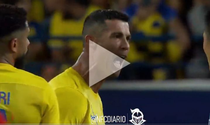 Ronaldo WŚCIEKŁY na sędziego za brak podyktowania karnego! [VIDEO]