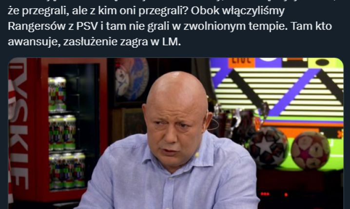 TAK Kowal podsumował mecz Rakowa z Kopenhagą... :D