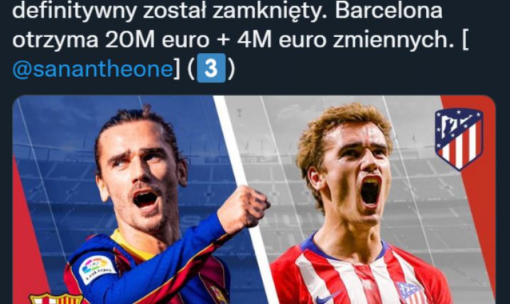 DEFINITYWNY TRANSFER Griezmanna został DOGADANY!