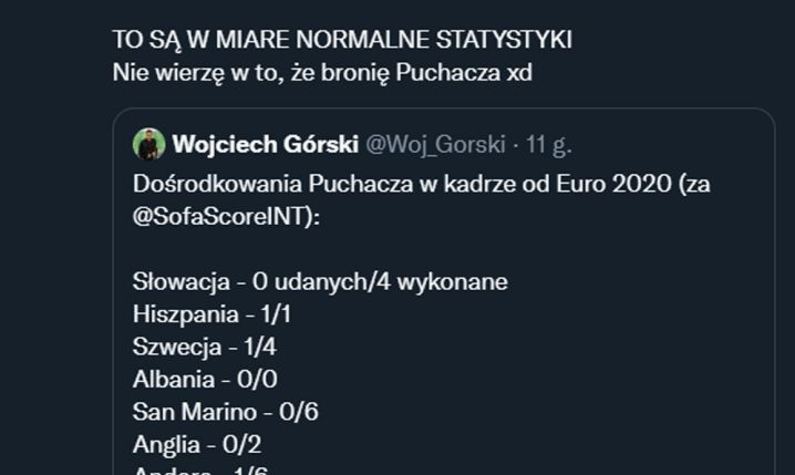 PORÓWNANIE dośrodkowań Puchacza do Joao Cancelo!