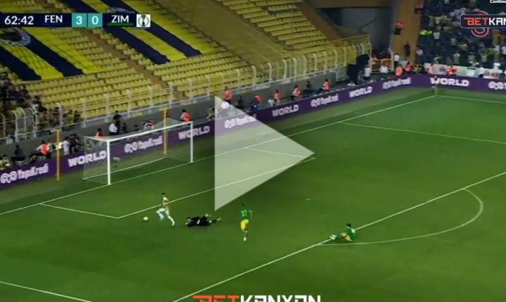 KAPITALNY gol Szymańskiego w debiucie dla Fenerbahce! [VIDEO]