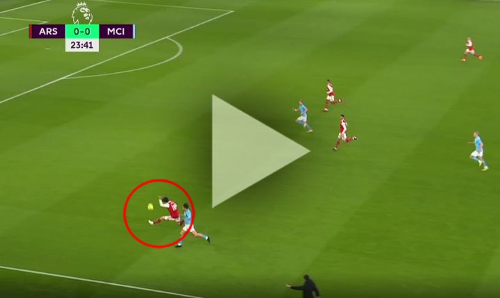 FATALNE zagranie Tomiyasu i De Bruyne strzela gola Arsenalowi! 0-1 [VIDEO]