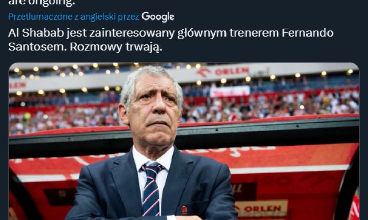 TRWAJĄ ROZMOWY Fernando Santosa z nowym klubem!