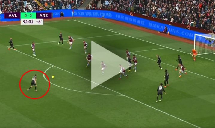 FENOMENALNY strzał Jorginho w 94 minucie i Arsenal wygrywa 3-2!!! [VIDEO]