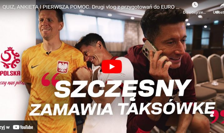 QUIZ, ANKIETA I PIERWSZA POMOC. Drugi vlog z przygotowań do EURO 2024 [VIDEO]