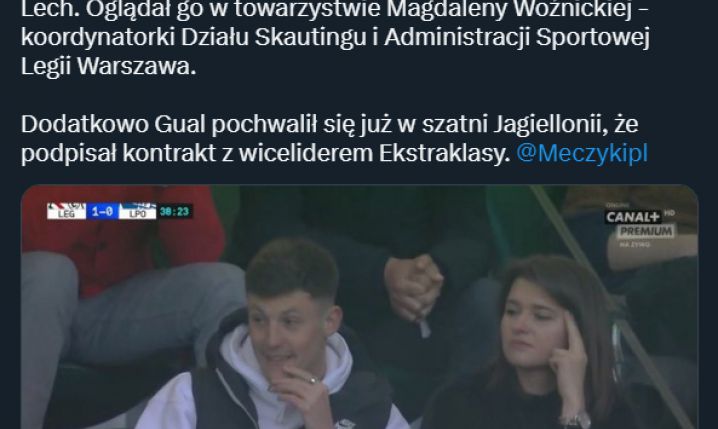 TO JUŻ PEWNE! Legia Warszawa ściąga gwiazdę ligi!