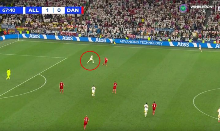 GENIALNE podanie Schlotterbecka i Musiala strzela na 2-0 z Danią! [VIDEO]