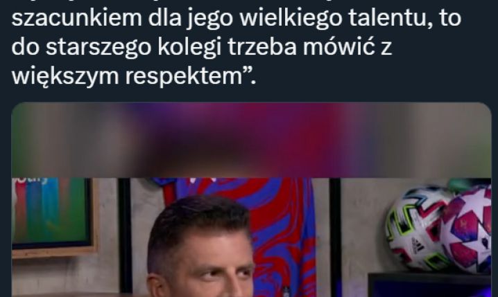 Mateusz Borek nt. ''SPIĘCIA' w tunelu pomiędzy Zalewskim a Zielińskim!