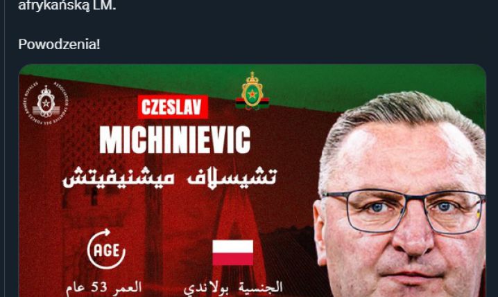 OFICJALNIE! Czesław Michniewicz wraca na ławkę trenerską!