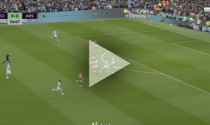 De Bruyne ŁADUJE GOLA na 1-0 z Arsenalem! [VIDEO]