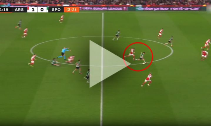 Pedro Goncalves ŁADUJE GOLA Z POŁOWY na 1-1 z Arsenalem! [VIDEO]