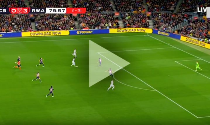 Benzema STRZELA HATTRICKA z Barceloną! 0-4 [VIDEO]