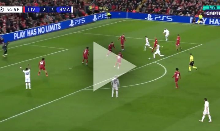 Benzema STRZELA GOLA na 4-2 z Liverpoolem! [VIDEO]