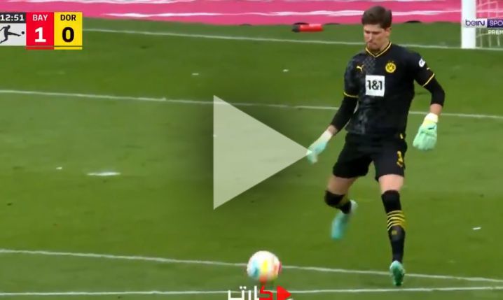 FATALNE wyjście z bramki bramkarza BVB.... [VIDEO]