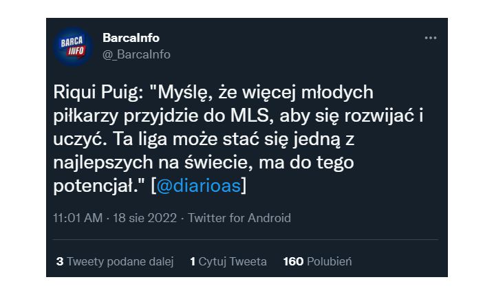 Riqui Puig o poziomie ligi MLS... :D