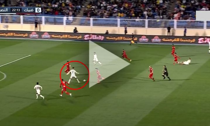 Ronaldo STRZELA DRUGIEGO GOLA z Damac! [VIDEO]