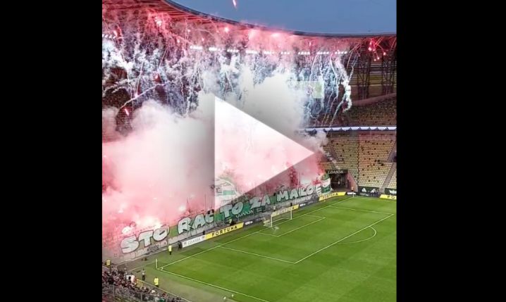 DLATEGO mecz Lechii Gdańsk został przerwany... [VIDEO]