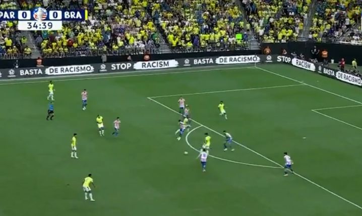 FENOMENALNA akcja Brazylii i gol Viniciusa z Paragwajem! [VIDEO]
