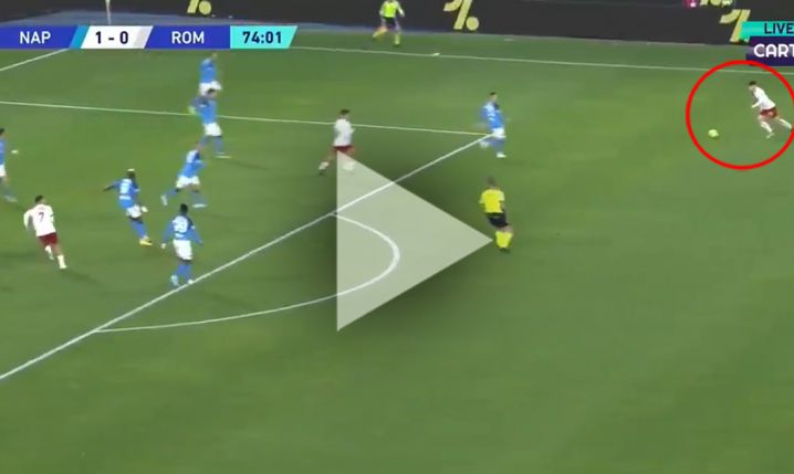 Nicola Zalewski ASYSTUJE przy golu na 1-1 z Napoli!!! [VIDEO]