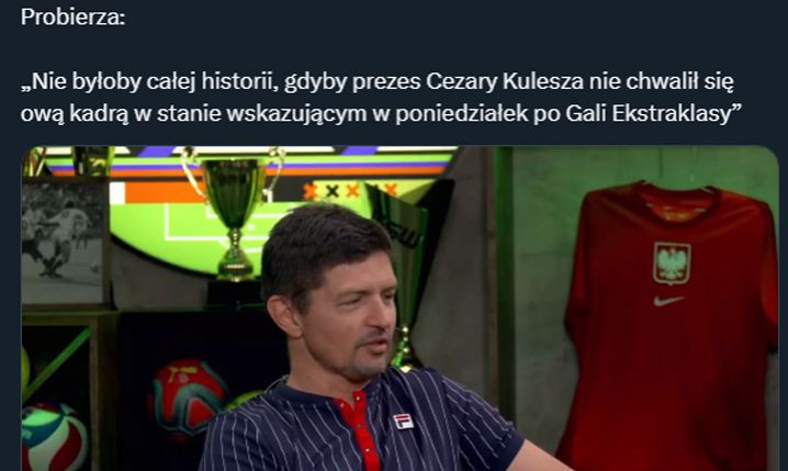 DLATEGO Michał Probierz w taki sposób musiał ogłosić kadrę Polski... xD