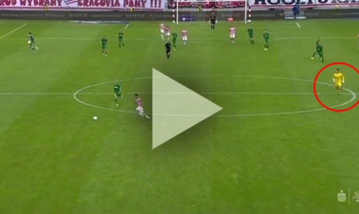 TAKIEGO GOLA straciła Cracovia w 95 minucie meczu... XD [VIDEO]