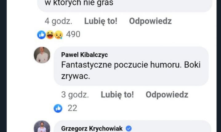 Tak Krychowiak odpowiada kibicowi na facebooku... :D