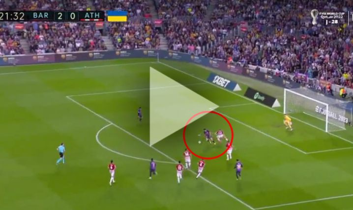 TAK STRZELA Lewandowski na 3-0 z Athletic Bilbao! [VIDEO]