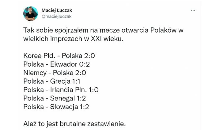 MECZE OTWARCIA Polaków na wielkich turniejach w XXI wieku!