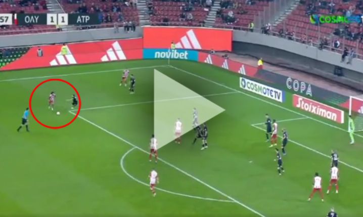 FENOMENALNY gol Marcelo w pucharze Grecji! [VIDEO]