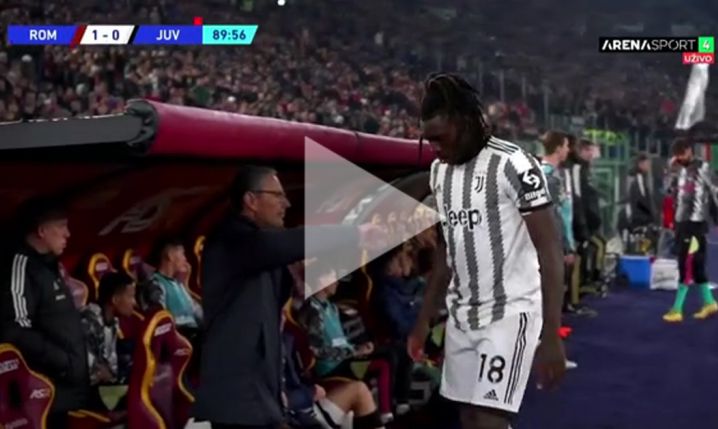 Moise Kean wchodzi na boisko i po MINUCIE dostaje czerwoną kartkę! [VIDEO]