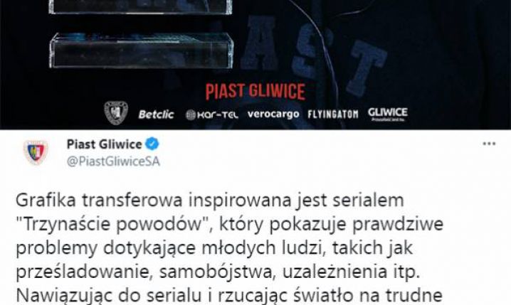 TAK Piast Gliwice ogłasza transfer nowego piłkarza!