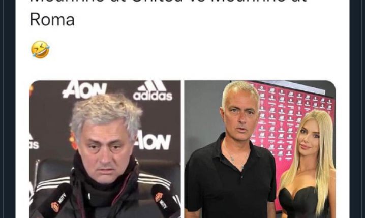 Jose Mourinho w Manchesterze United VS w AS Romie