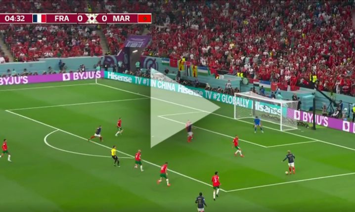 Theo Hernandez STRZELA GOLA na 1-0 z Maroko! [VIDEO]